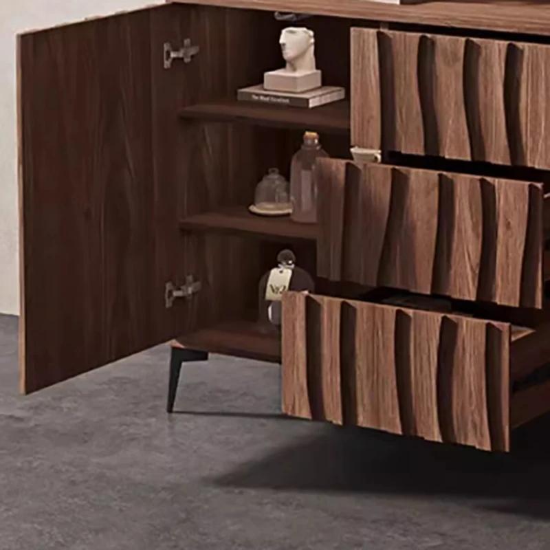 Armadi da soggiorno vintage premium Armadi da soggiorno con cassetti di lusso alla moda Design classico Vitrinas Mobili per la casa