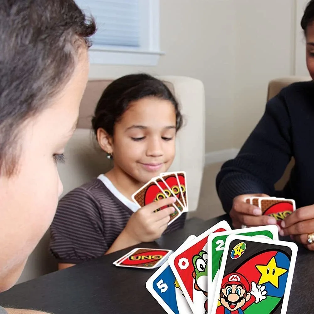 UNO Iron Box Card Board Game Outdoor Party Family Party Entertainment Games Cards Toys Children\'s Birthday Gifts Wholesale