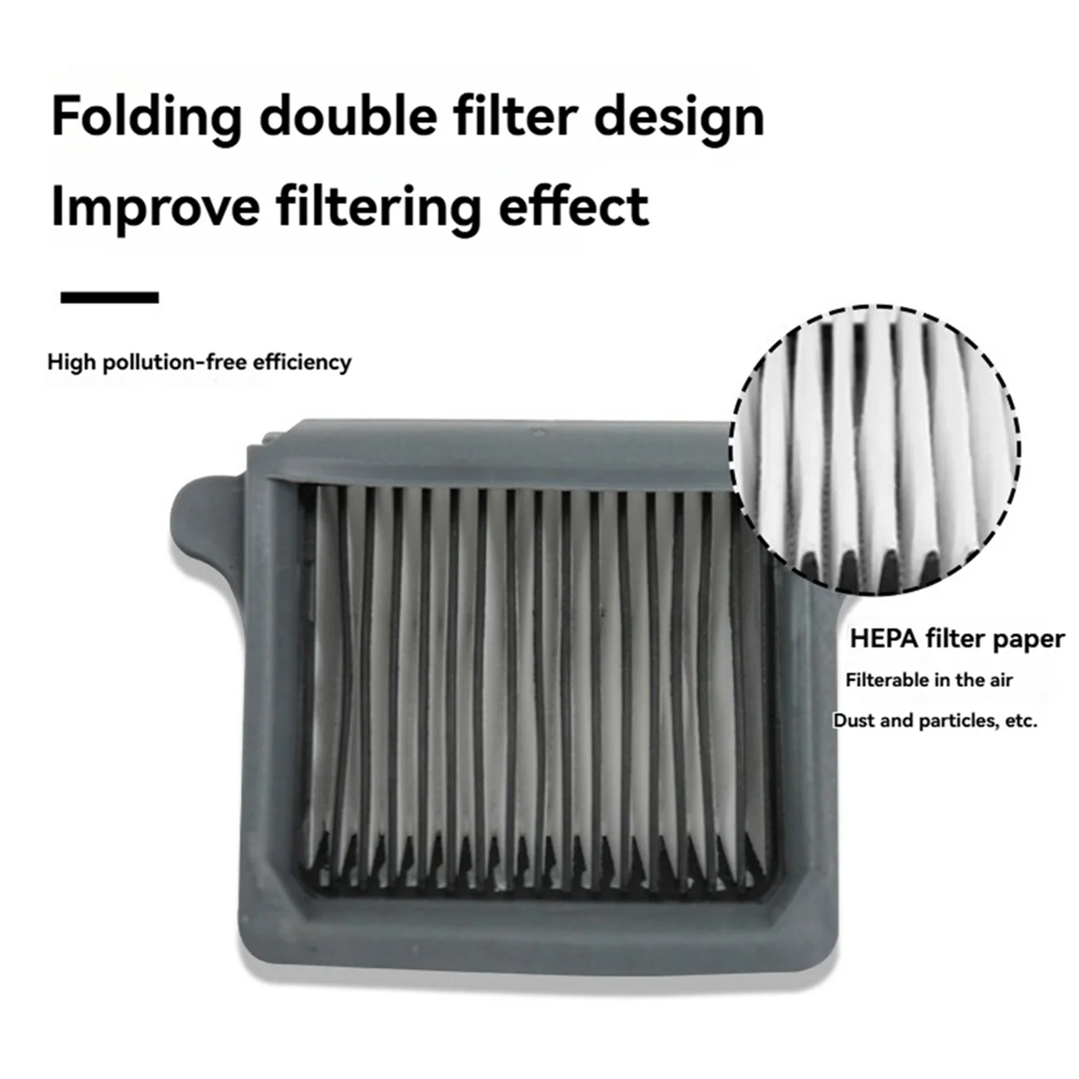 A20m 5 pçs filtro apto para pro led c coro pro estação impulsionador limpador de chão acessórios peças reposição