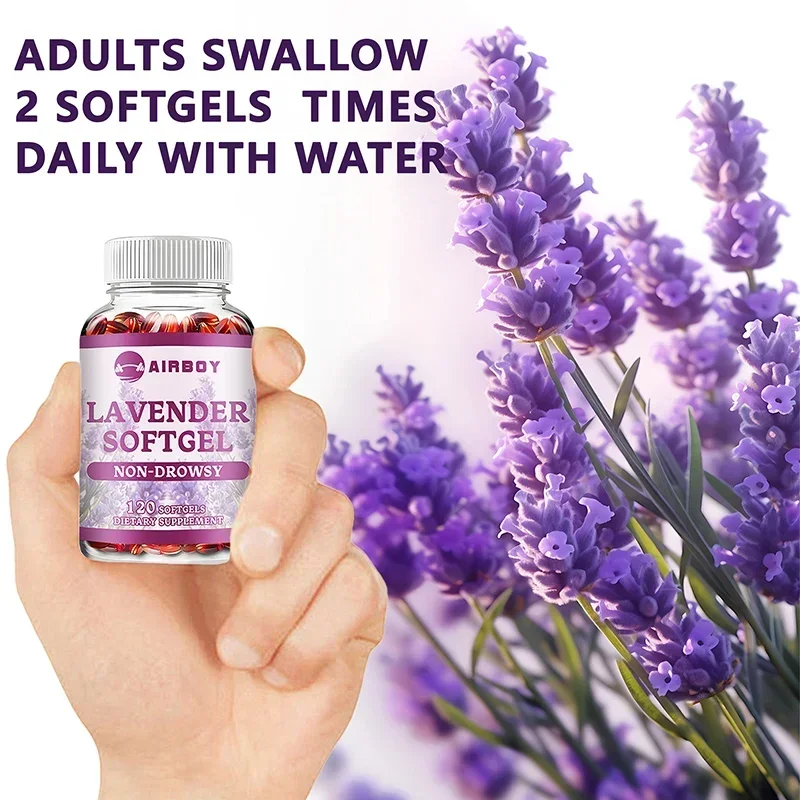 Lavender - Nighttime Sleep Aid That Helps Relieve Fatigue and Migraines and Improves Insomnia