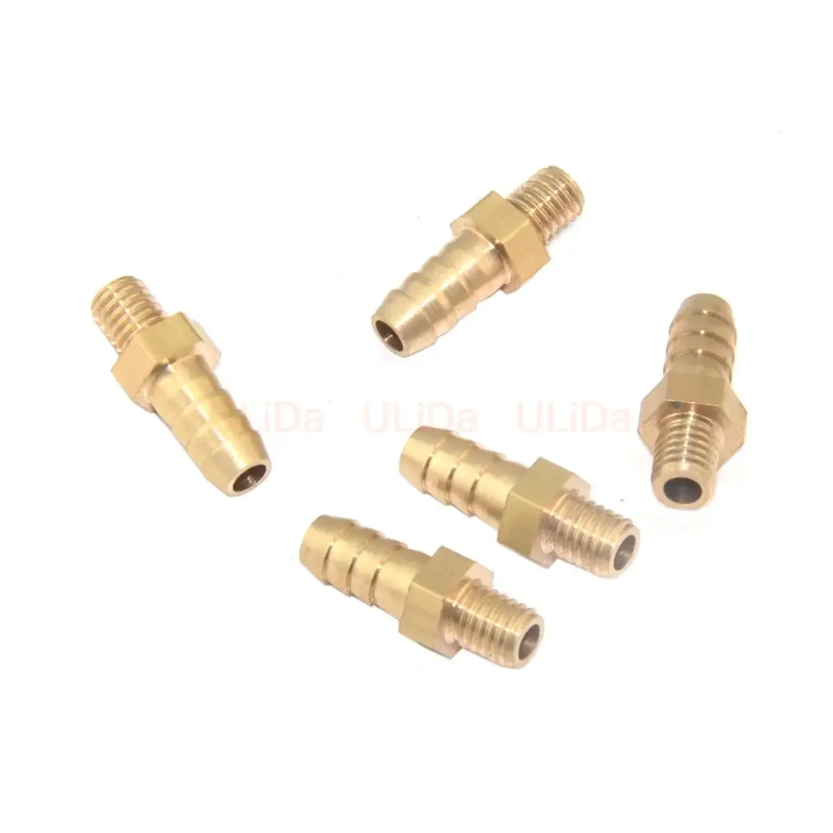 RC Boat 2 3-Way Water Cooling Brass Nozzles 4 5mm 6 Fuel Tube Nozzle M4 M5 thread Connector For Electric Methanol Ga-soline Boat