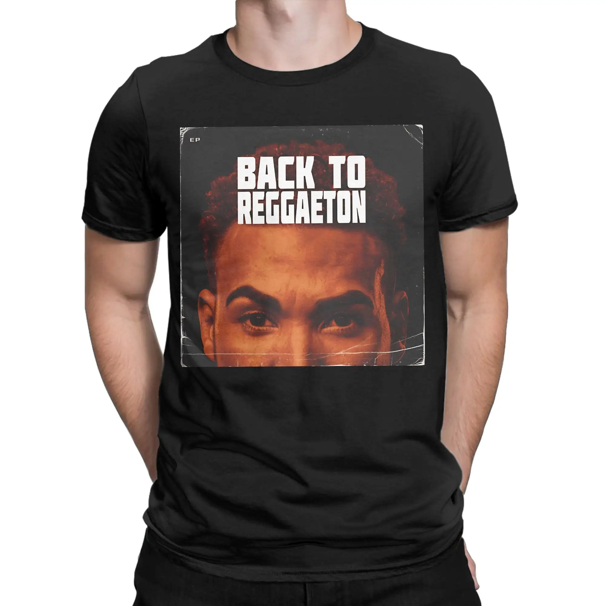 Don Omar Back To Reggaeton Album T-Shirt Summer  Cotton T-Shirts For Men Casual Tee Shirt Short Sleeve Aesthetic Clothes
