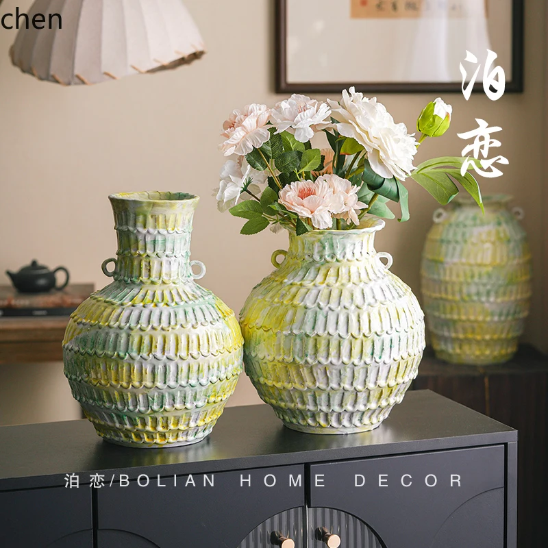 

HXL Jingdezhen Ceramic Vase Hotel High-end Desktop Hydroponic Vase