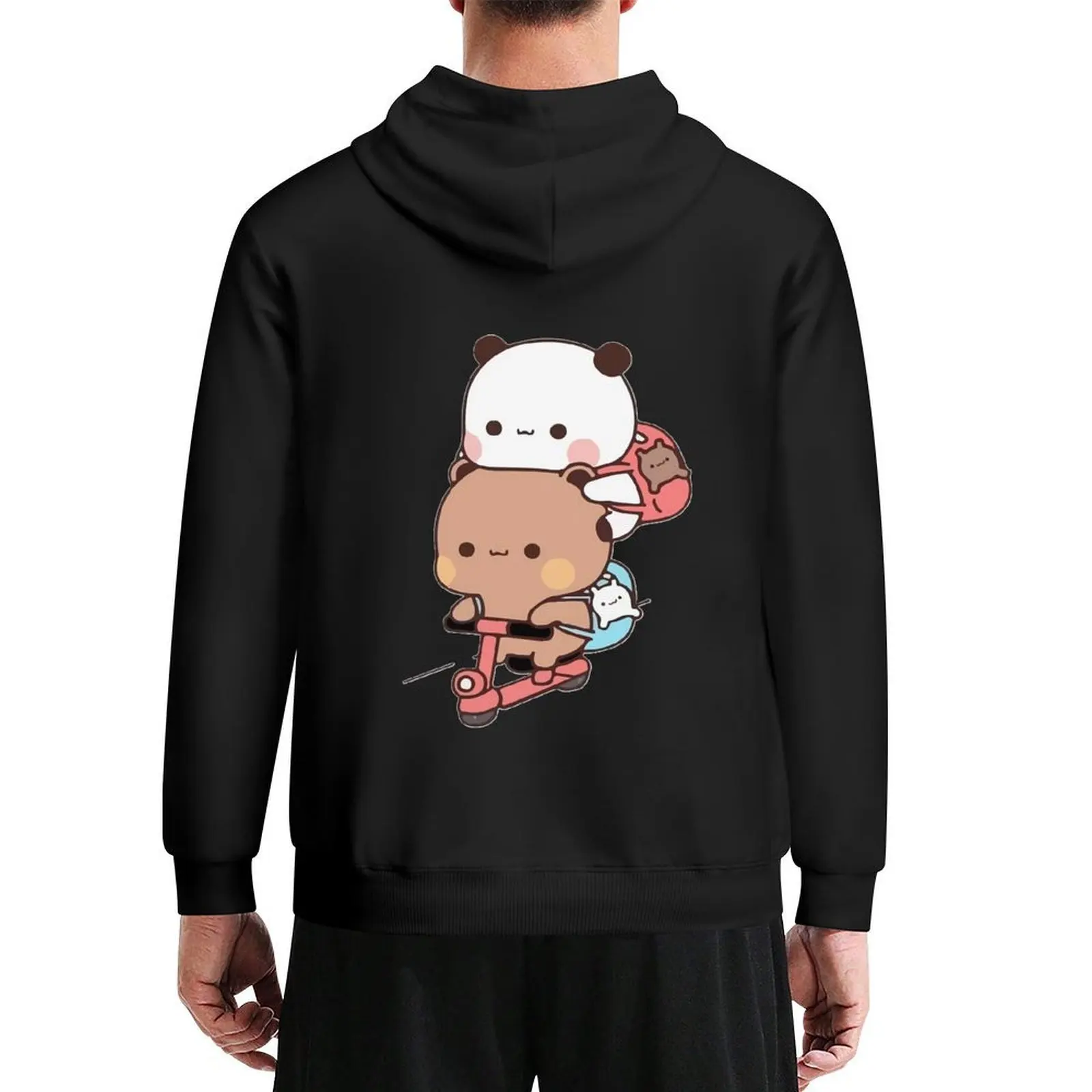 

SKATING BUBU DUDU Hoodie anime clothes male clothes aesthetic clothing men's winter sweater autumn hoodie