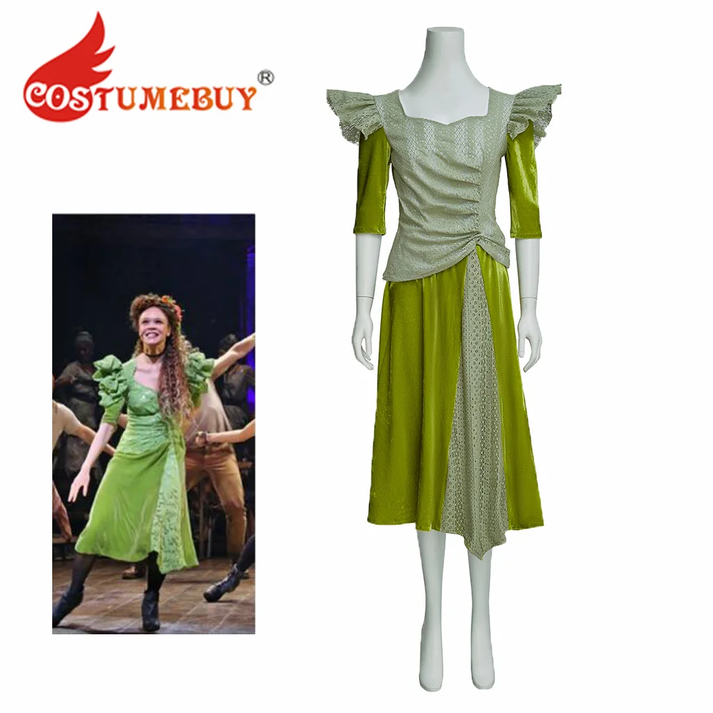 Persephone Hadestown Cosplay Costume Persephone Dress Musical Theater Costume for Adult Women Girls