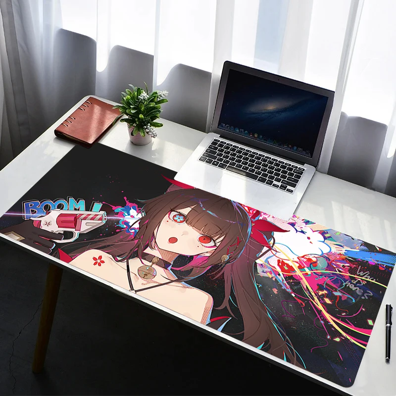 

Mouse Pad Laptop Rubber Extended Desktop Mat H-honkai Star Rail Sparkle Computer Gamer Mousepad Gaming Accessories Keyboard Pad