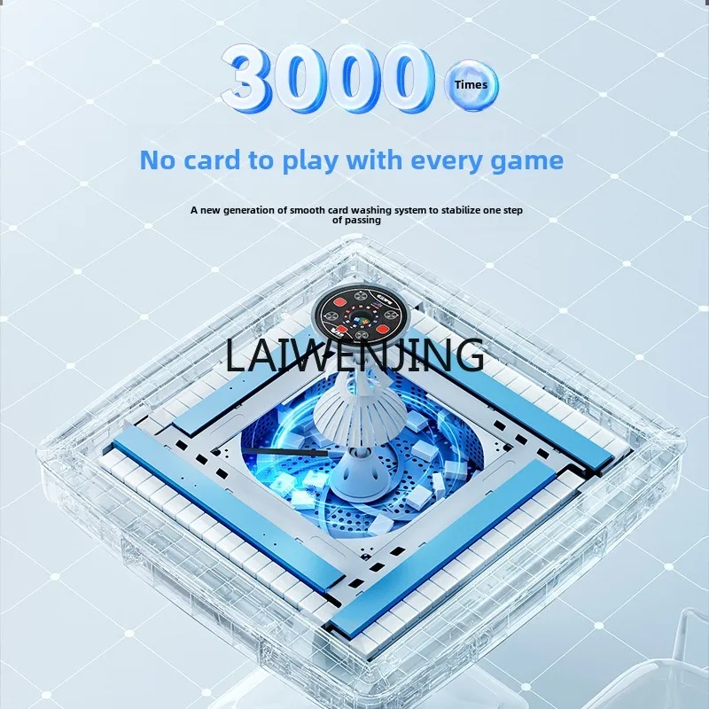 MJY tavolo da mahjong silenzioso automatico per uso domestico tavolo da pranzo macchina da mahjong pieghevole a doppio scopo