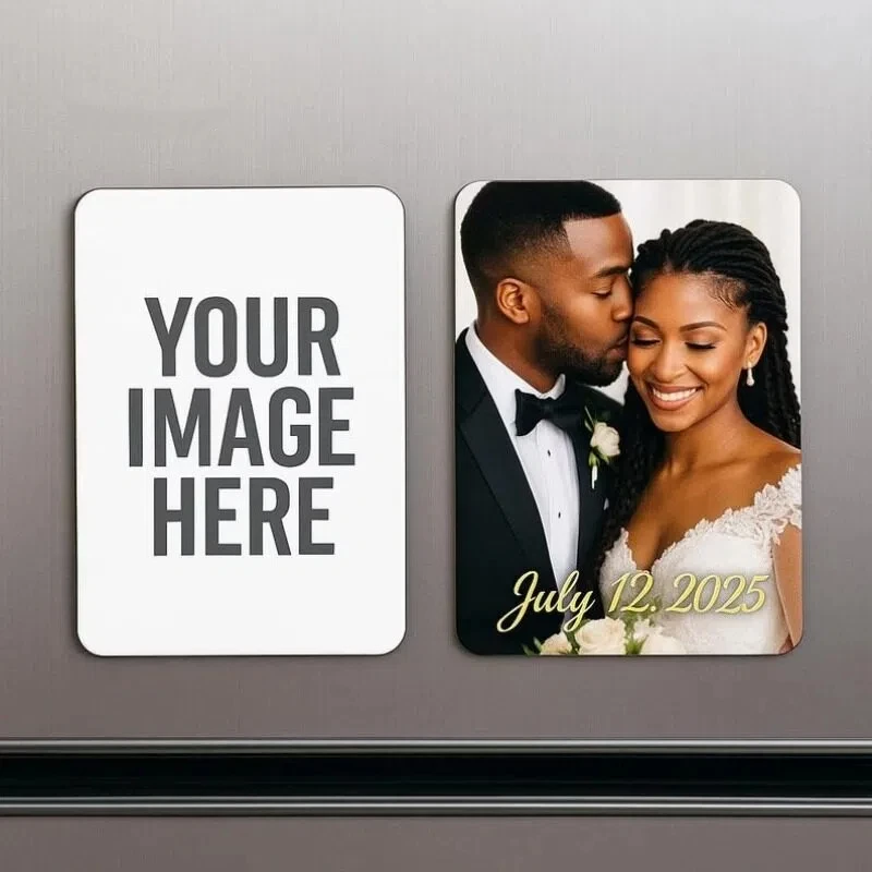 Custom Photo Magnets: Custom Image Fridge Gift, Holiday Gift, Special Custom Gift, Valentine's Day, Thanksgiving, Birthday Gift