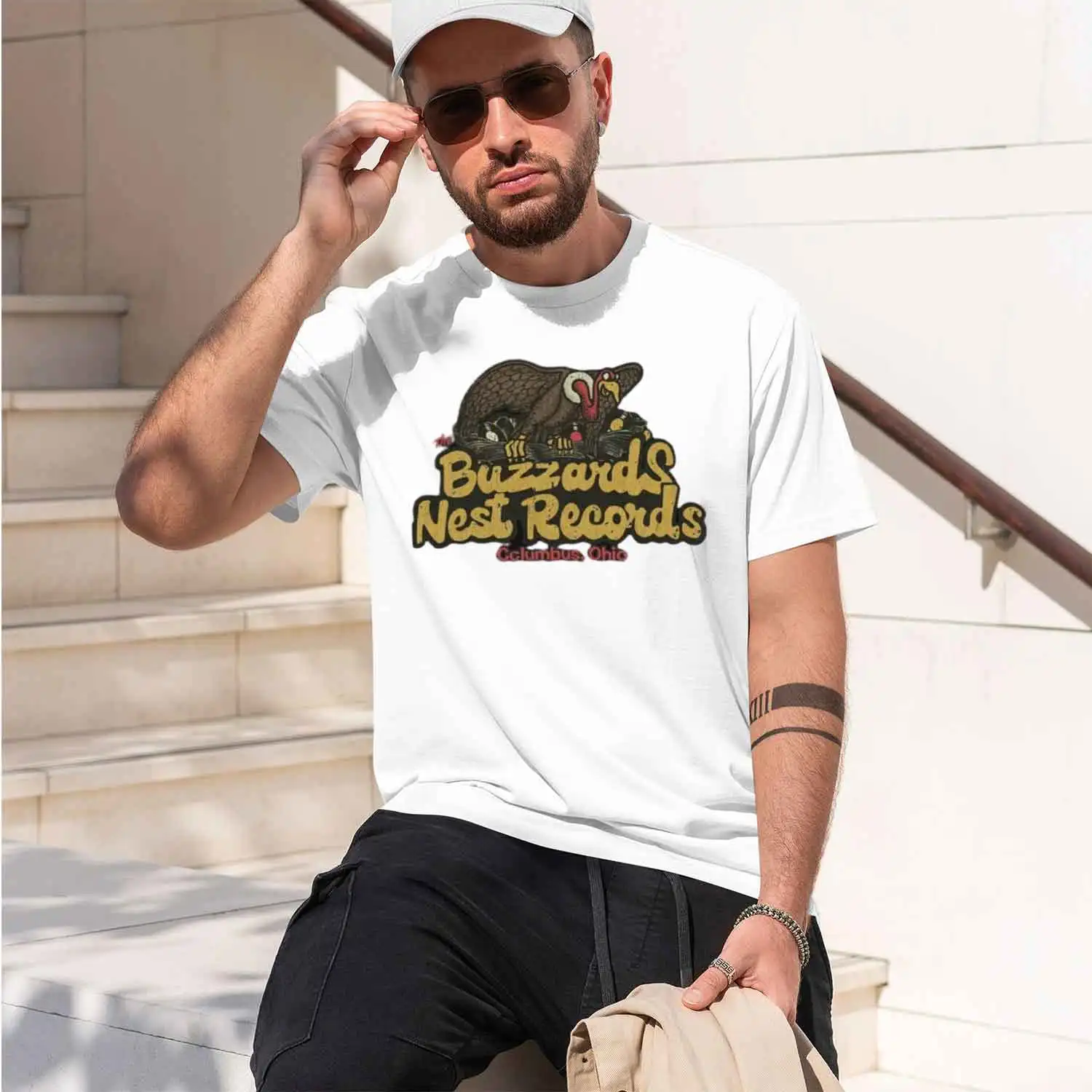 Buzzard's Nest Recor 1976 Shirt T-Shirt anime t shirts for man man t shirt designer T-Shirt 2026 New Model Short-sleeve crewneck