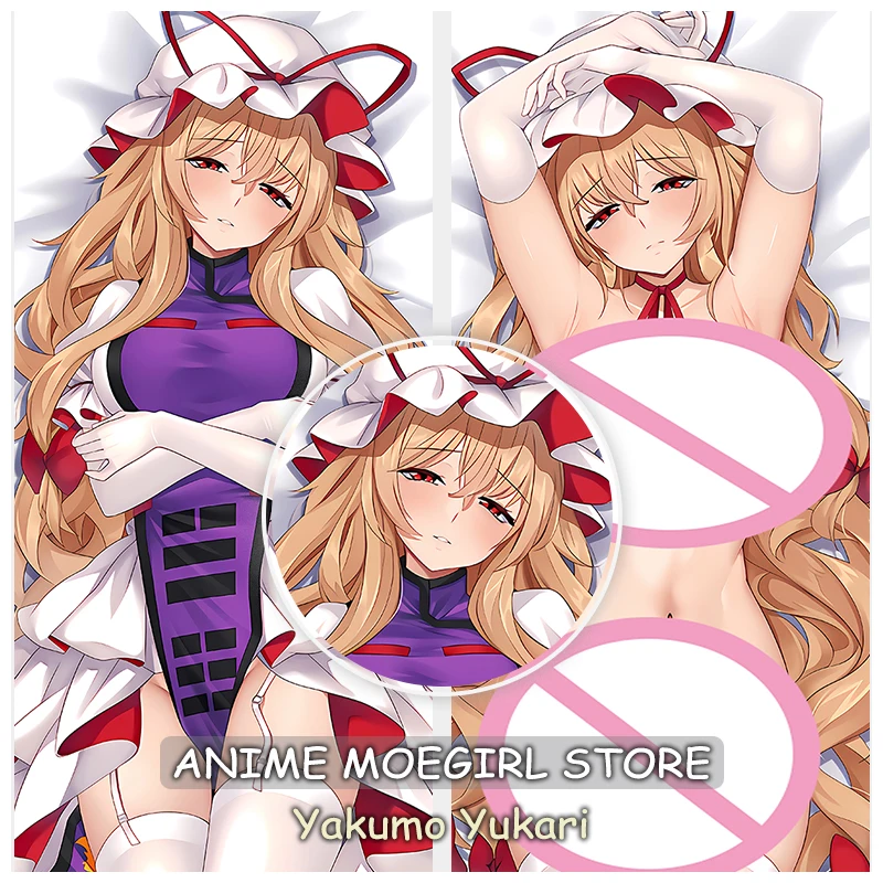 Touhou Project Dakimakura Anime Pillowcase Cartoon 3D Double-Sided Printed Otaku Pillow Case Headboard Cushion Covers 50x150