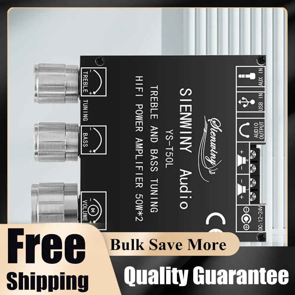 YS-T50L Audio Power Amp App Control Bluetooth-Compatible 5.…
