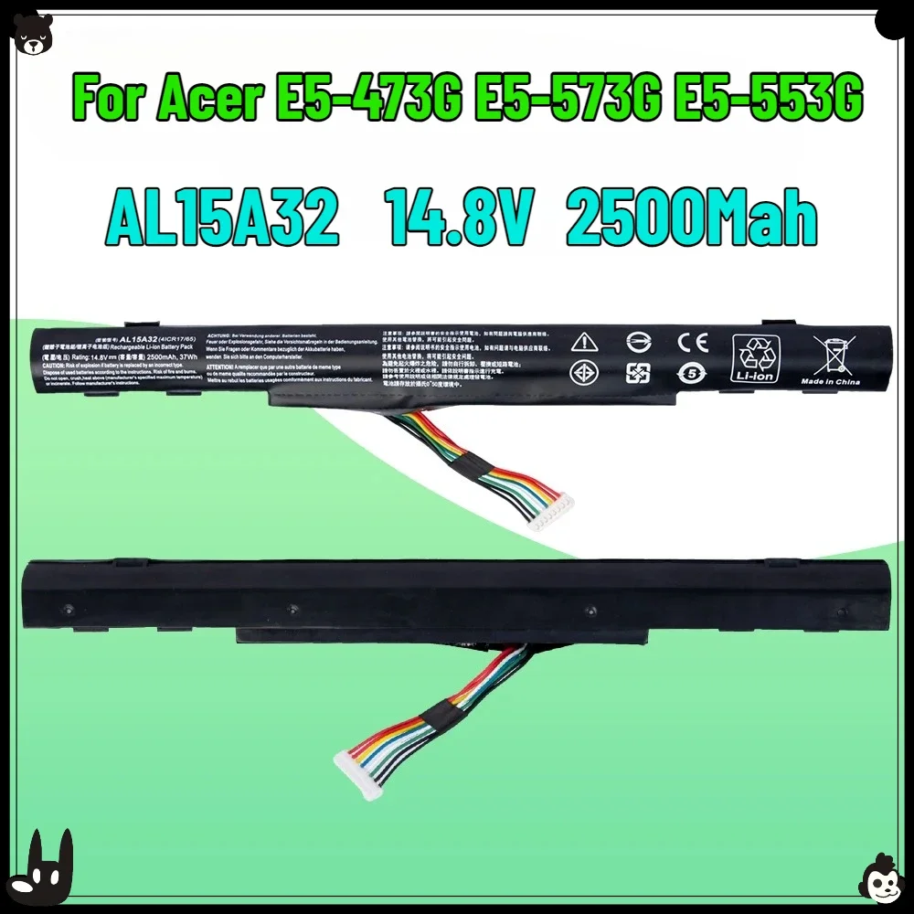 SWZY AL15A32 Laptop Battery For Acer Aspire E5-422G 472 E5-473 E5-473G E5-522 522G E5-532 E5-532T E5-573G E5-553G V3-574G