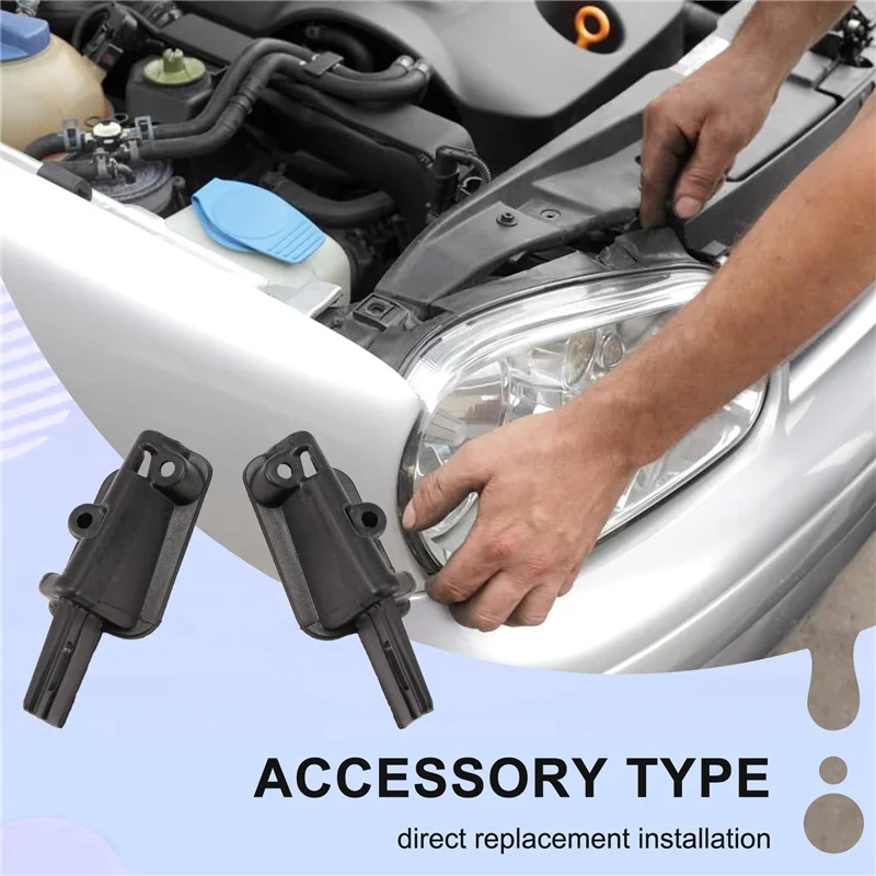 

AB16-комплекты кронштейнов для ремонта передних фар 63117348936 для BMW Z4 Roadster E89 Z4 18I 20I 28I 35I 2008-2016, фиксированное крепление на когти