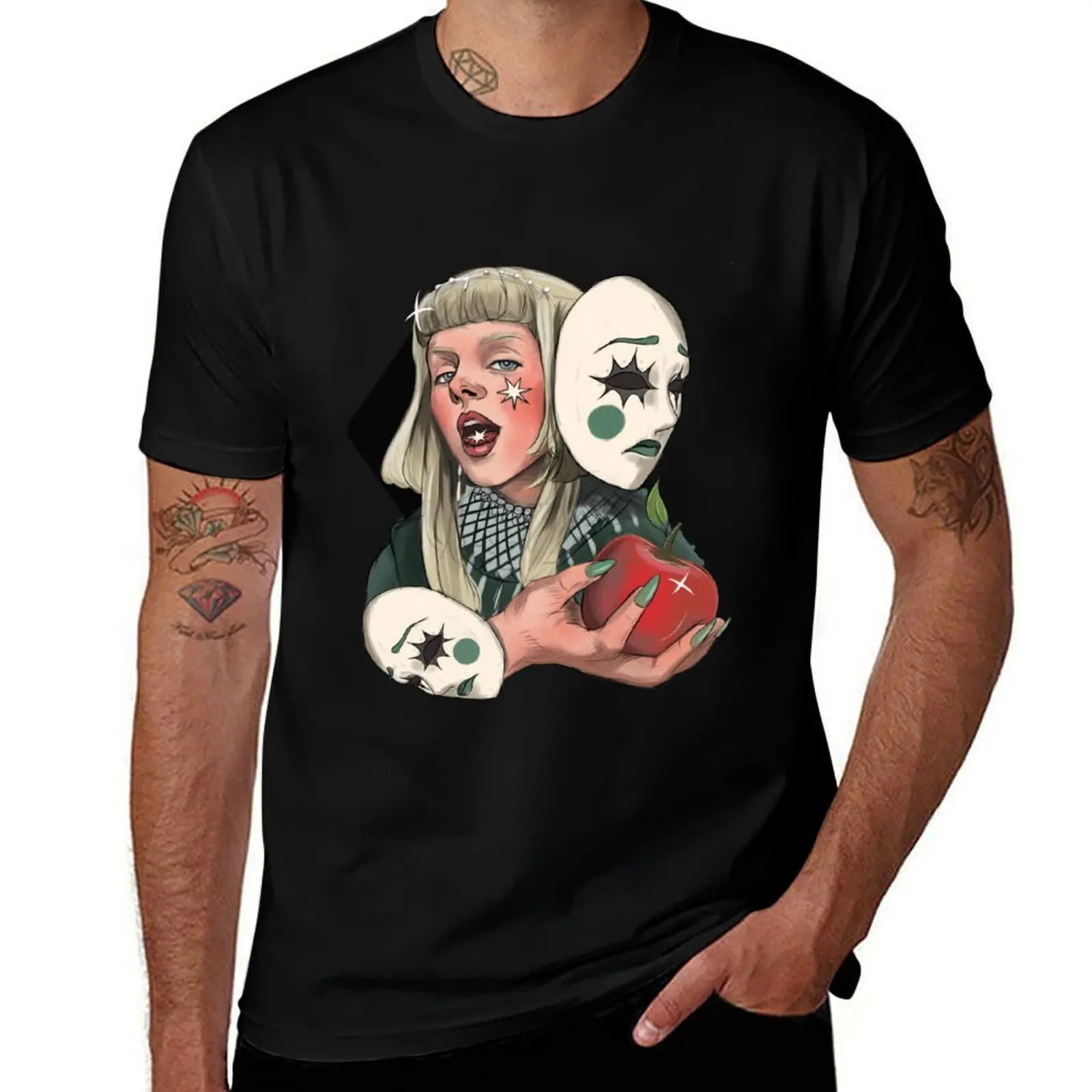 

Aurora Aksnes Cure For Me Fanartwork T-Shirt Sports Casual Breathable Tee Shirt