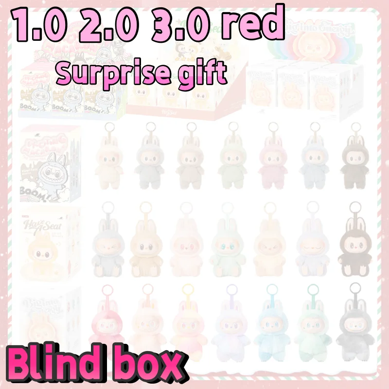 

For The Monsters Blind Box Exciting Macarons Big Into Energy Vinyl Toy Have A Seat Cute Figure Collection Birthday Gifts