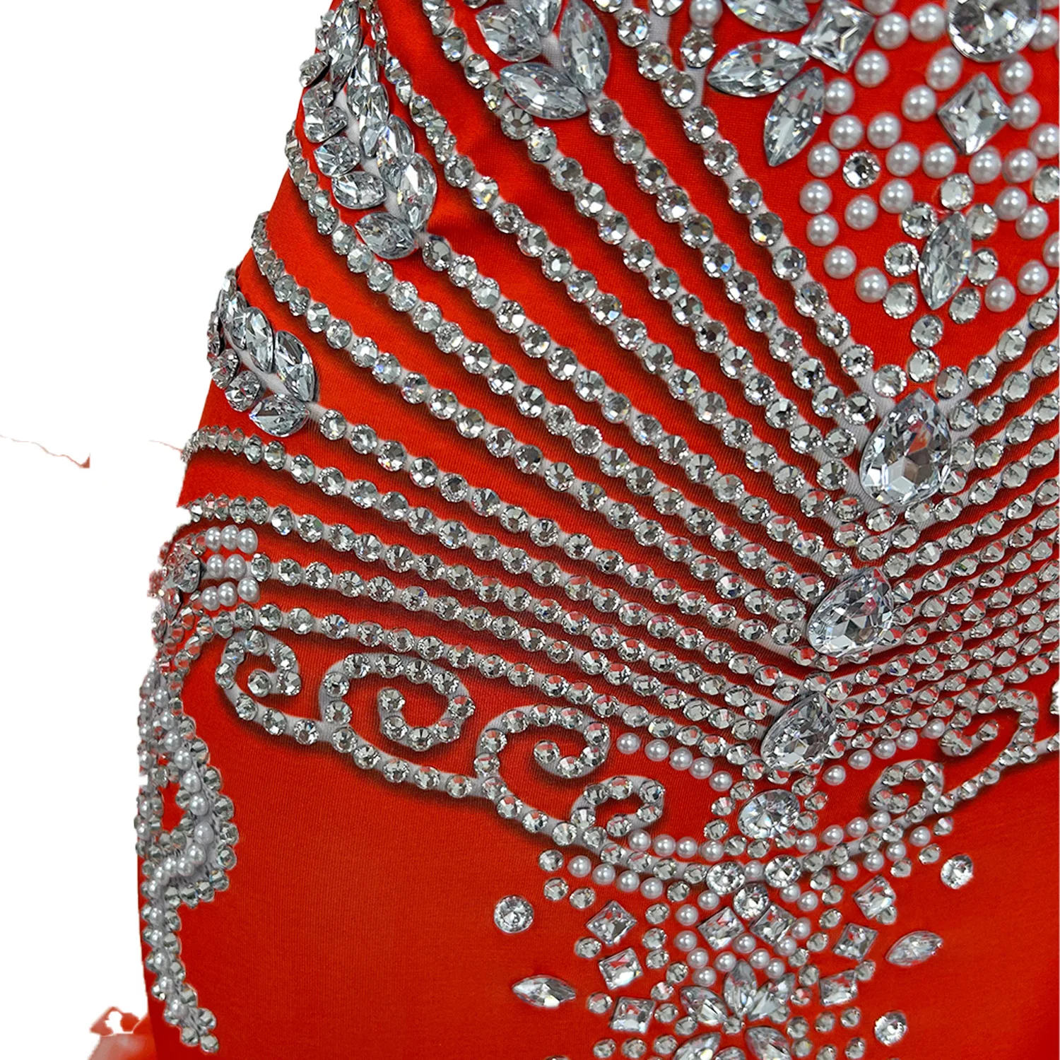 Luxury Ball Gown Elegant ผู้หญิงชุดราตรีเซ็กซี่ Sheer ตาข่ายชุดยาววันเกิดพรหม High-end Couture Saobaju