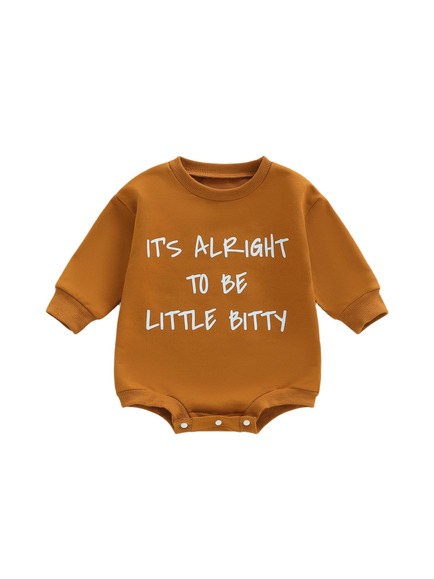 

Детское боди с длинными рукавами, удобный шикарный комбинезон с графическим принтом и круглым вырезом, детский свободный комбинезон для малышей