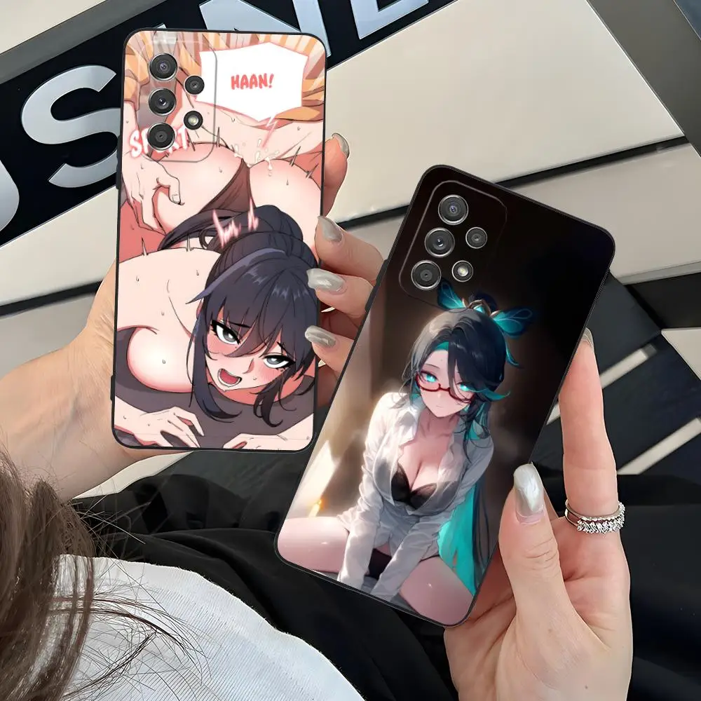 

Mobile Hentai Waifu Anime Phone Case for Samsung Galaxy A73 72 71 70 56 55 54 53 52 36 35 34 23 16 15 5G Colour Printing Pretty