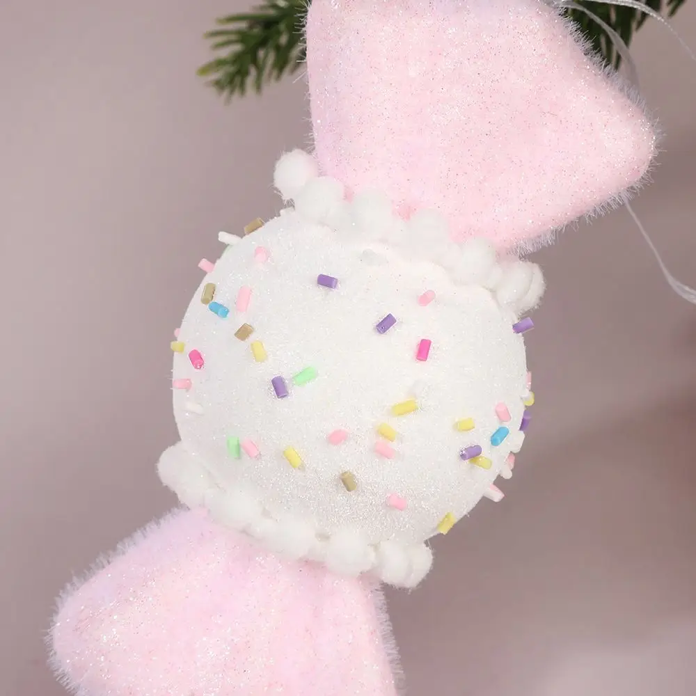 3/6 قطعة نموذج الآيس كريم شجرة عيد الميلاد قلادة جميلة الحلوى الدعامة عيد الميلاد الحلوى قلادة لطيف عيد الميلاد معلقة حلية متجر