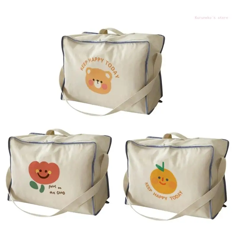 

Lightweight Nursery Print Storage Bag Family Multifunctional Clothing Storage Bag Practical Storage Solution for Items