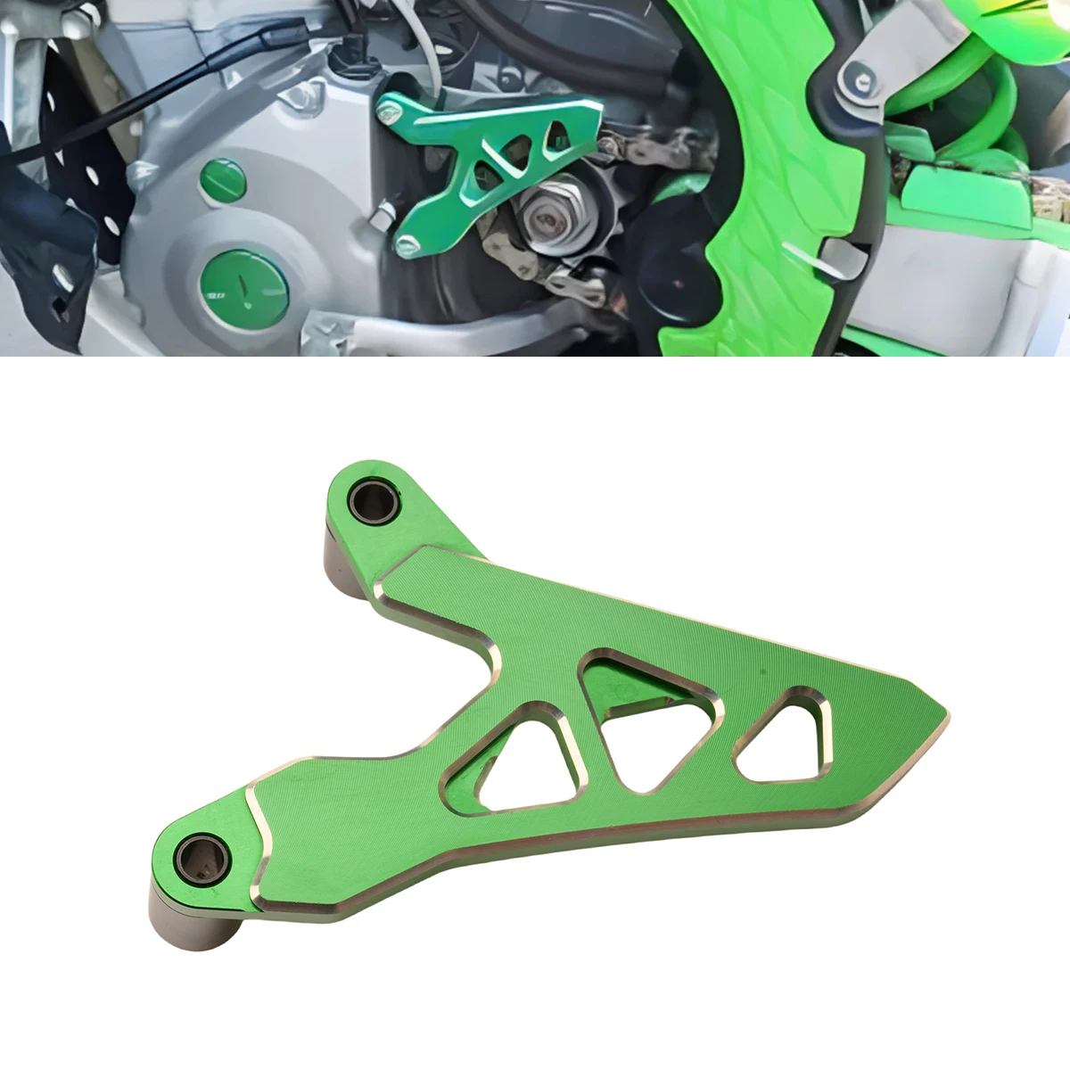 

Motorcycles CNC Aluminum Front Sprocket Cover Chain Protector Guard For Kawasaki KX250F KX125 KX250 KX250F KX450F KLX250