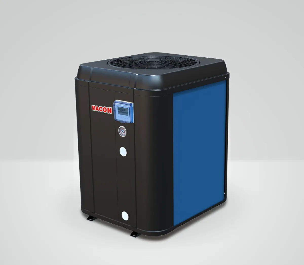 Macon 680000 BTU/h air to Water Heat Pump ABS Plastic Pool Heater R32 Pool Heating System Vertical Pool Heat Pump - view 4
