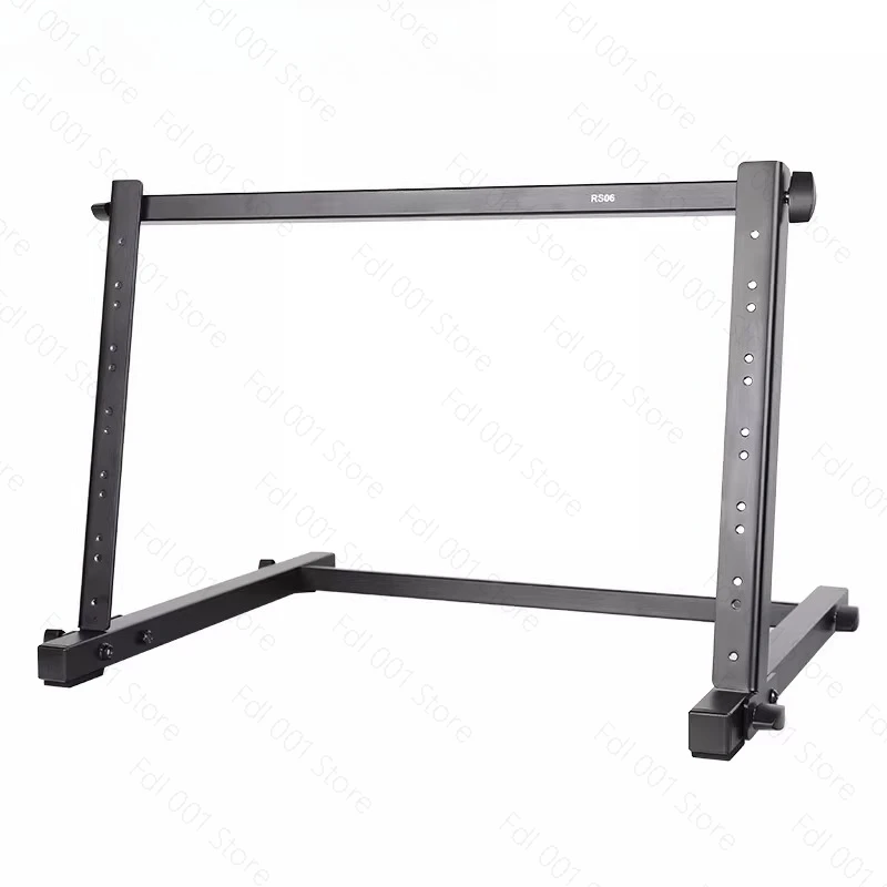 RS06/12 Studio Audio Equipment Bracket 19 Inch Desktop Storage Rack