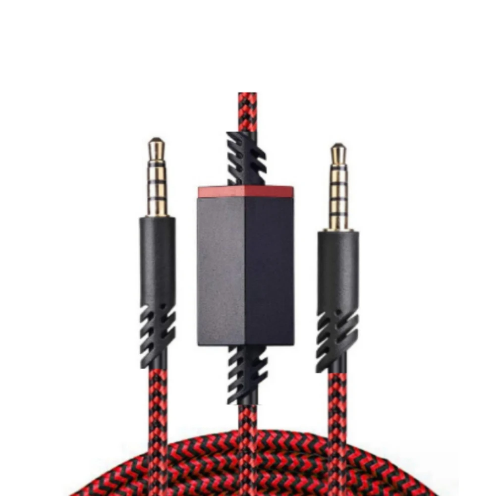 Audio Cable Inline Mute Cord for Astro A10/A30/A40/A40TR/A50 Gaming Headset Audio Line Console Cable Wire for PS5/PS4 Controller