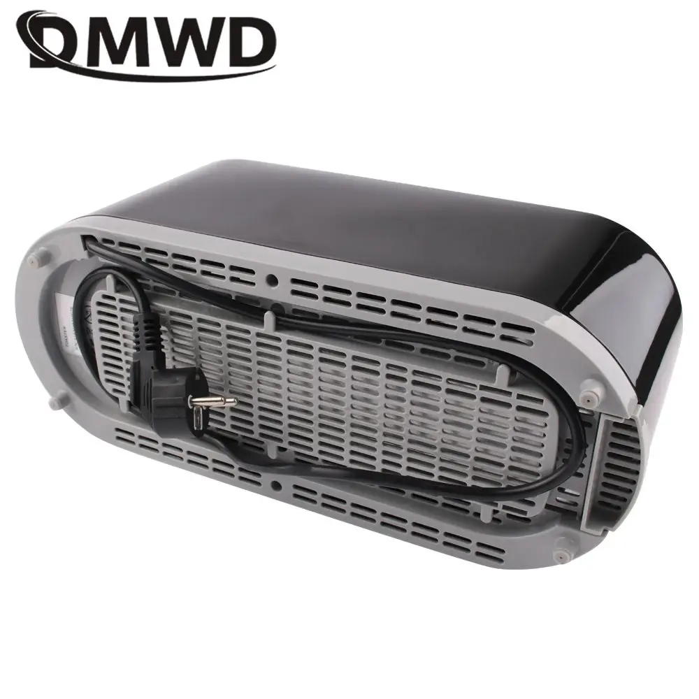 DMWD 4 Pcs Household Toaster Bread Oven 7 Gears Automatic Sandwich Maker Breakfast Machine Double-side Heating Baking Tool 220V