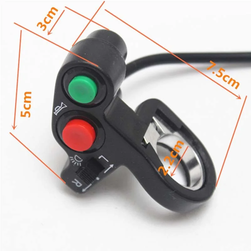 Motorcycle Scooter Electric Bike 7/8\