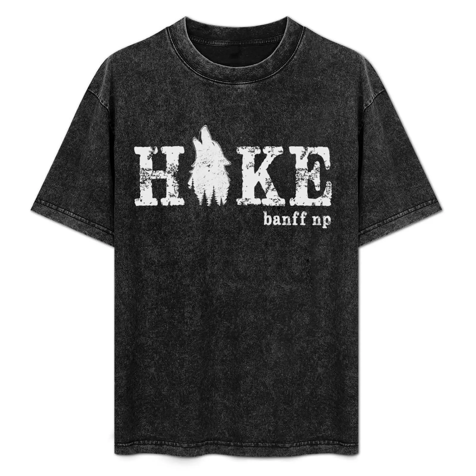 

Hike Banff National Park T-Shirt Festival Casual Short Sleeve
