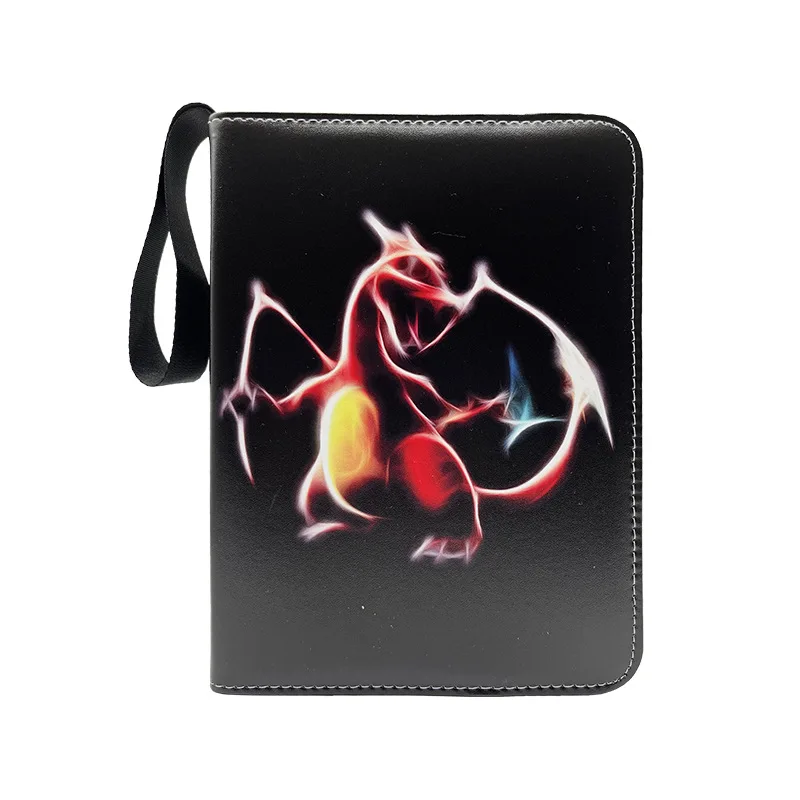 Pokemon 4 -Pocket 9-Pocket Anime Card Pack Booklet Binder - Anime TCG Card Album & Collector's Folder Kaarthouder Festival Gift
