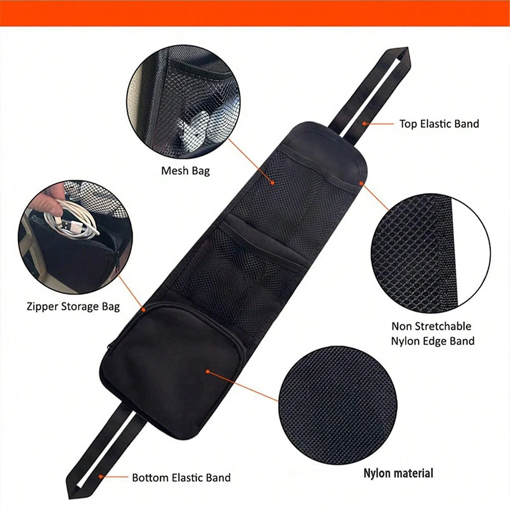 Сумка-органайзер для зберігання в автомобільному сидінні 5