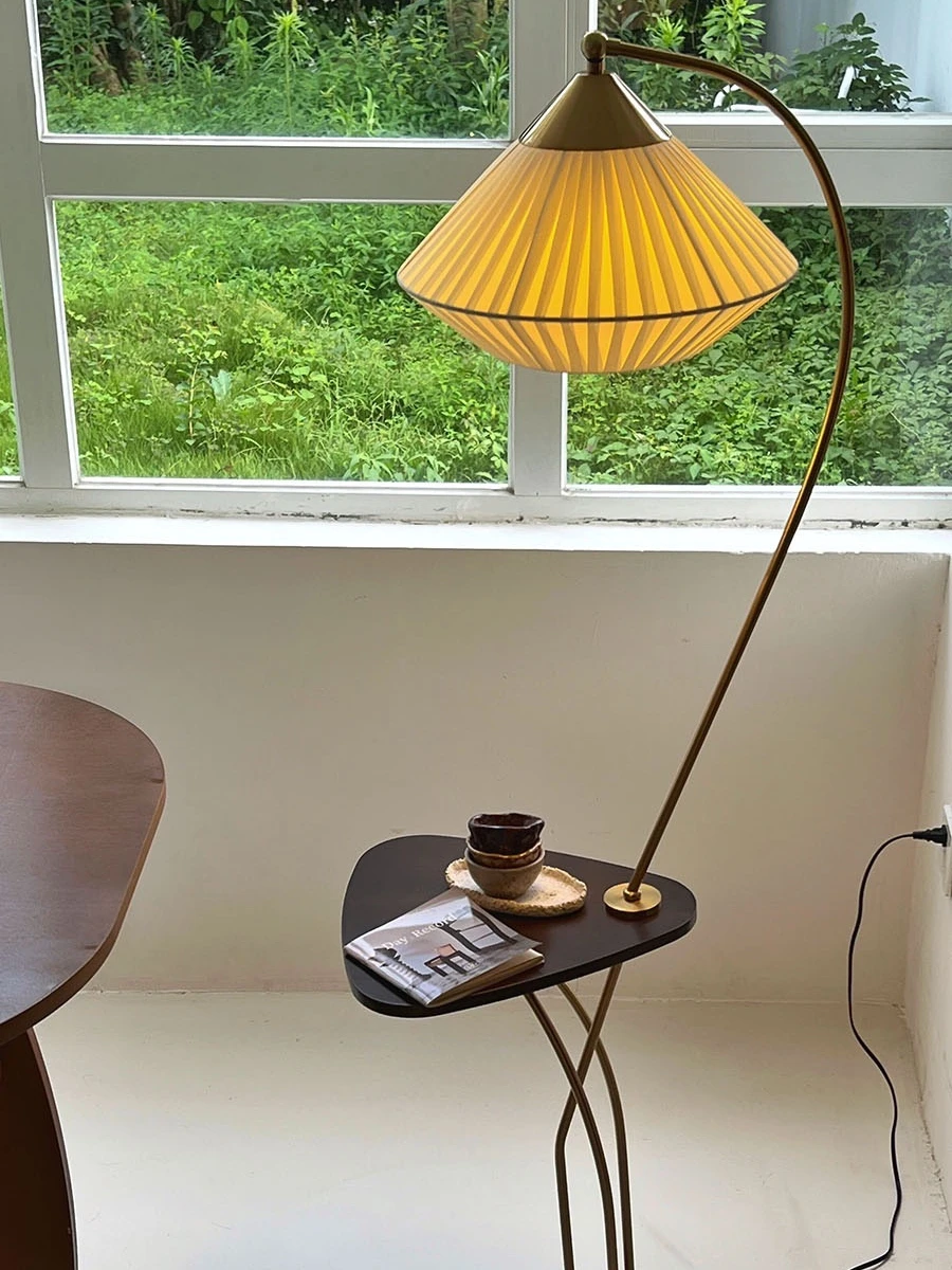 

Американский ретро торшер с пшеничными ушками для гостиной, спальни, вертикальный, высокого качества, дизайн, прикроватная тумбочка, ретро, атмосфера, средневековый