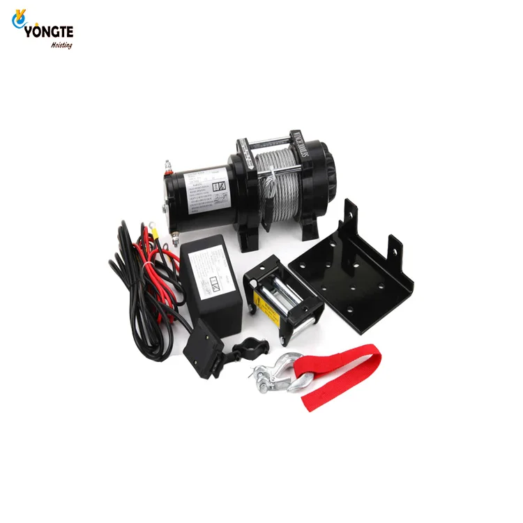 ATV 4000LB Electric Boat Anchor 12v Mini Electric Fishing Winch