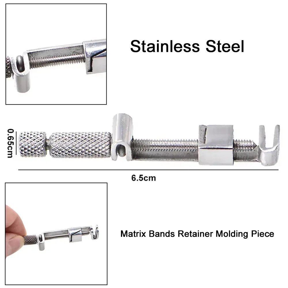 Tofflemire Matrix Retainer Dental Steel Matritzenspanner for Band Fixation Senior Dentist Operative Tools Dental Accessories