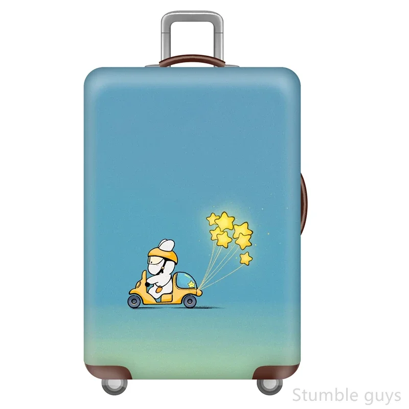

Elastic Suitcase Cover Protective Anti-Wear Washable Dustproof Luggage Protector Reliable For Vacation & Business 18-32 Inch
