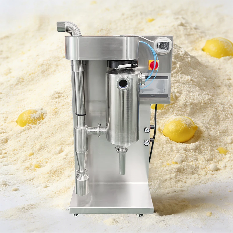 

Automatic 2L Stainless Steel Spray Dryer Machine Lab Use 1C PID Control 50Ml Min Feed 220V PLC For Food Processing