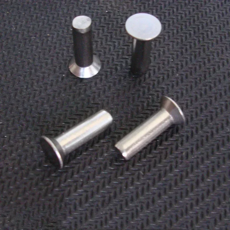 

PPzSxyOY 20pcs M6 stainless steel countersunk head solid rivet flat head rivets home decoration bolts 10mm-18mm length