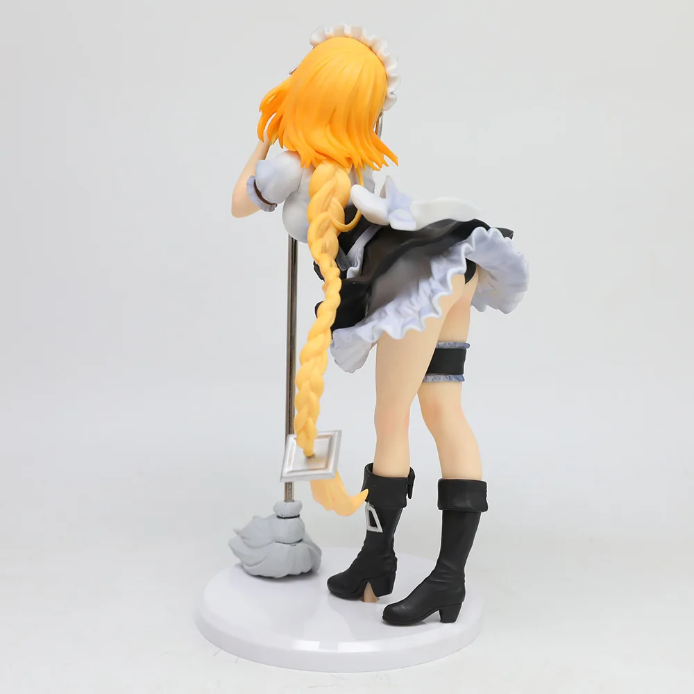 Saophea G36 Maid With Broom Ver. Ecchi Figure, Sexy Anime Girl Figurine, Waifu Action Figure Collectible Statue view 2