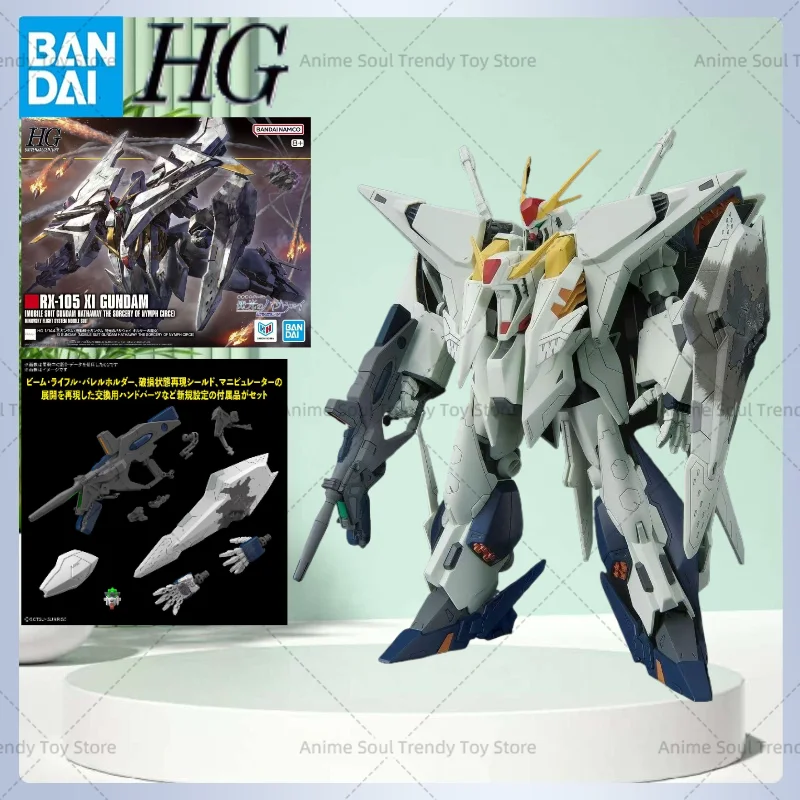 

BANDAI HG 1/144 Mobile Suit Gundam Hathaway The Sorcery Of Nymph Circe‌ RX-105 Xi GUNDAM Anime Action Figures Assembly Toy AS