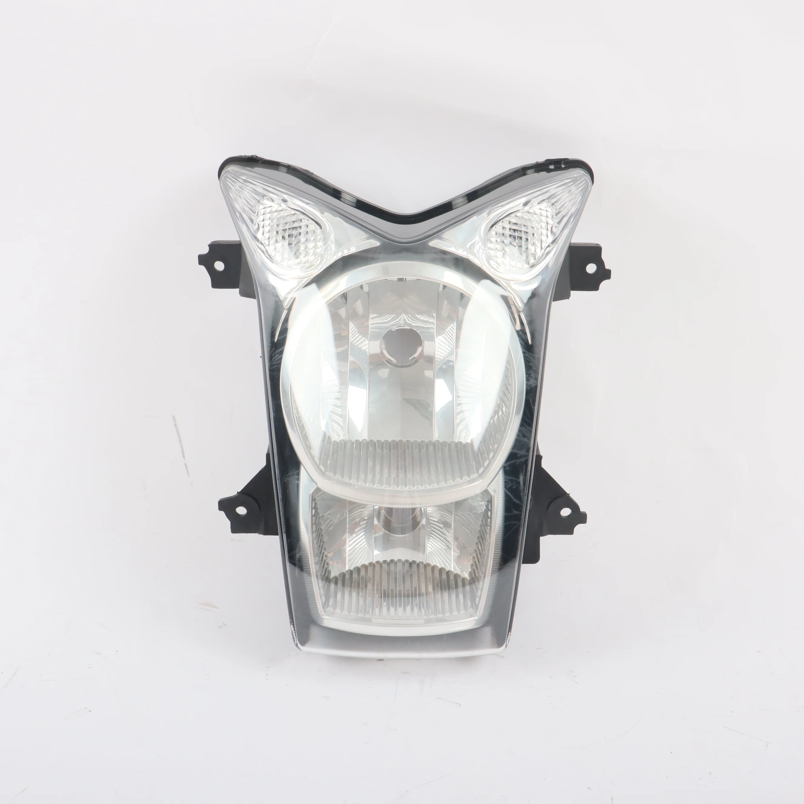 

STLFHigh QualityKawasakis ER-6N 2009-2010 White LED Clear Headlight Assembly New Front Lighting System for Motorcycles 2088-5 Pa