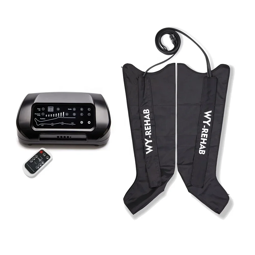 CE Approved Hospital Leg Circulation  Black Air Compression Leg Massager Fish Foot and Leg Message