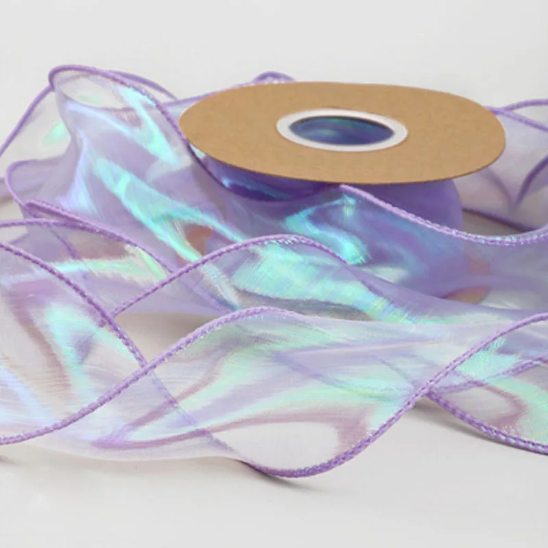 9 Yard transparenter Rüschen-Spitzenbesatz mit Farbverlauf für Hochzeitskleider, DIY-Weihnachtsdekoration, 6 cm breit – Detail 10