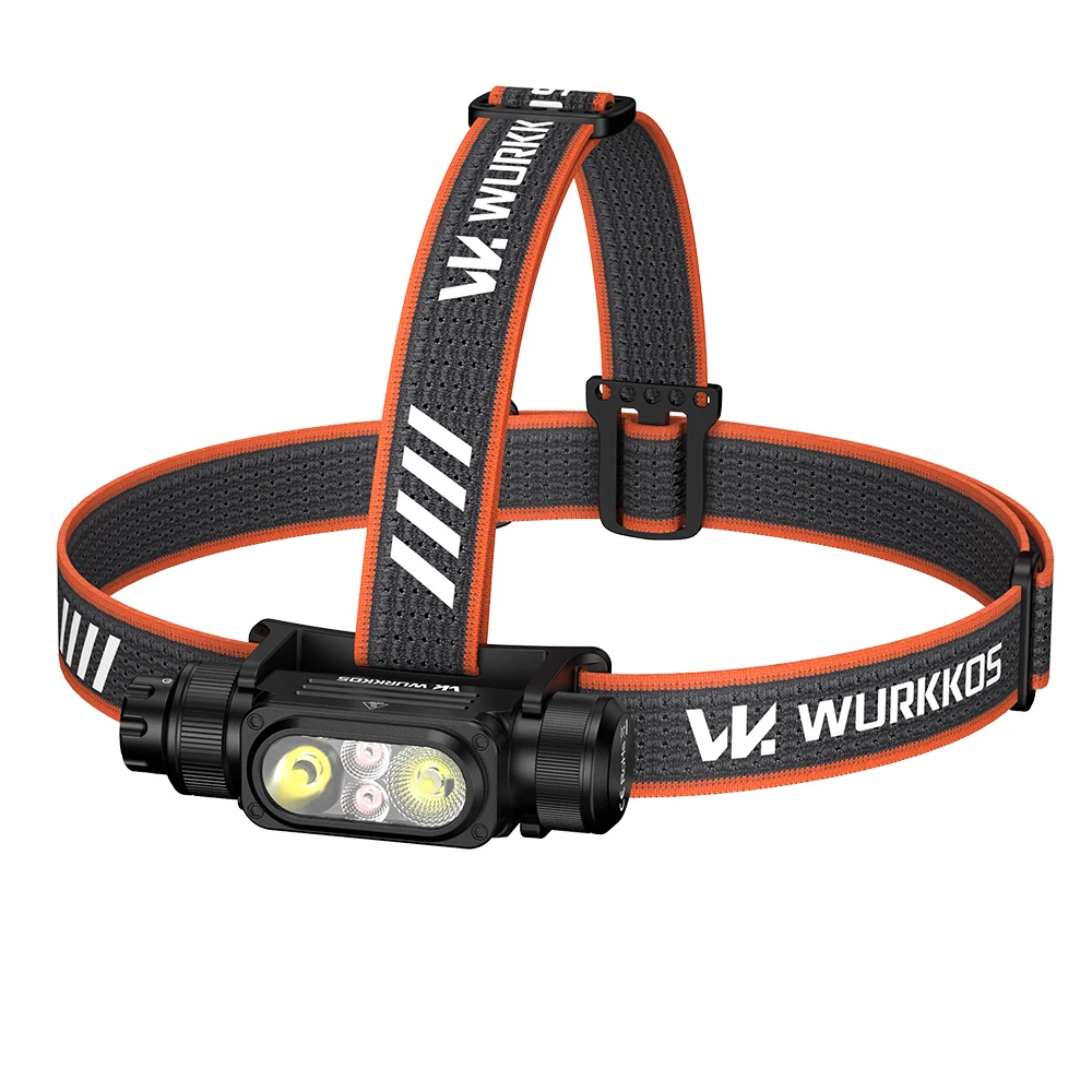 Wurkkos HD17 headlamp 2500LM 18650 ultra light flashlight EDC