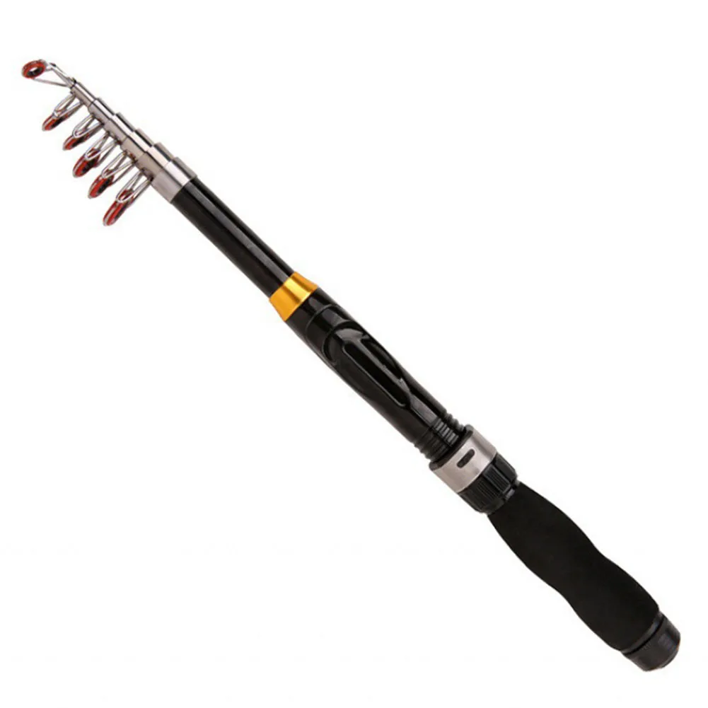 High Quality New Practical Telescopic Lure Rod Fishing Fish Ergonomic Grip FRP Material Fiberglass Hard Sea Pole