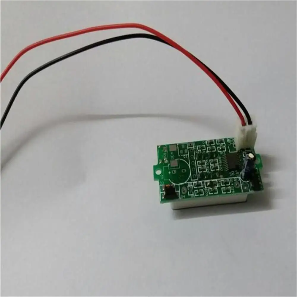 Red Battery Capacity Indicator Panel LED Battery Tester 12V Lead-acid  Car Voltmeter Voltage Monitor Meter