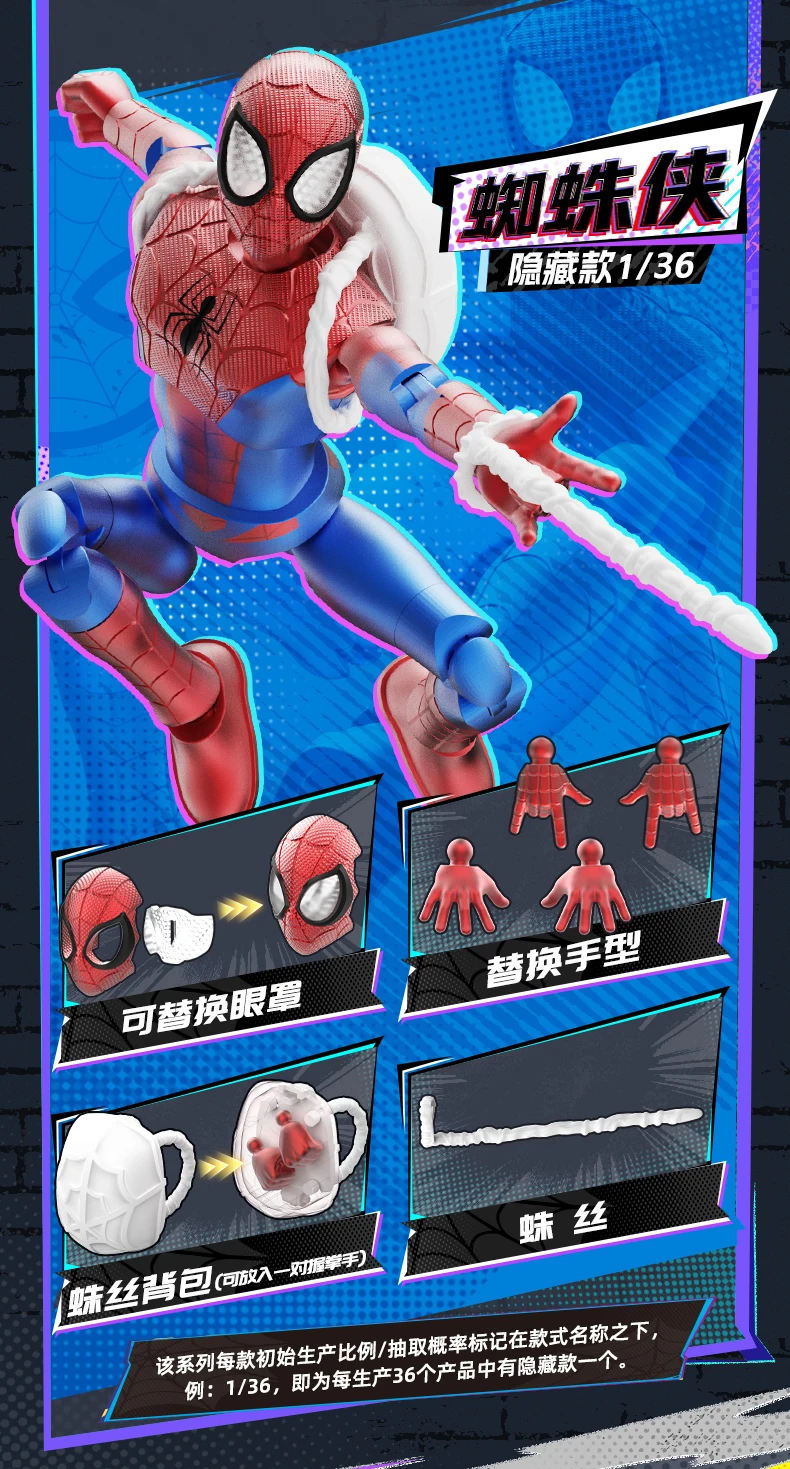 Brandneue Day BLOKEES Original GALAXY 5 6 Spider-Man Doctor Octopus Green Goblin Mysterio Venom Marvel Legend Actionfiguren – Detail 23