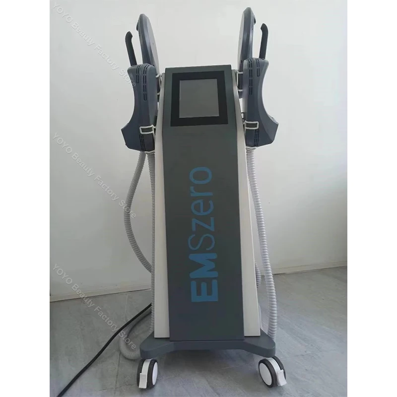 EMSzero 200Hz 6500W EMS Body Sculpt Machine 15 Tesla RF Body Slimming Muscle Building Electromagnetic Stimulation Beauty Salon