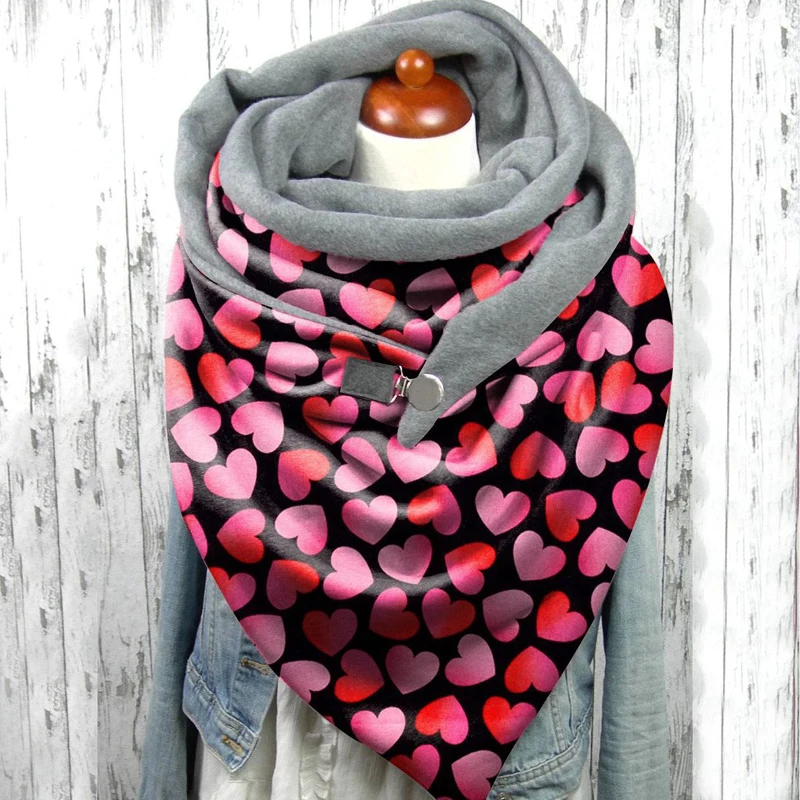 Cat pattern Print 3D Printed Scarf and Shawl Warm for Women and Men